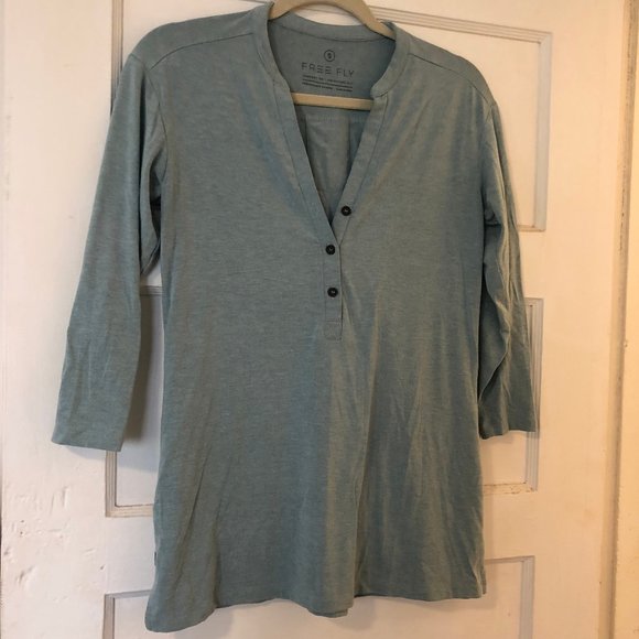Free Fly Bamboo Flex Henley - Picture 3 of 7